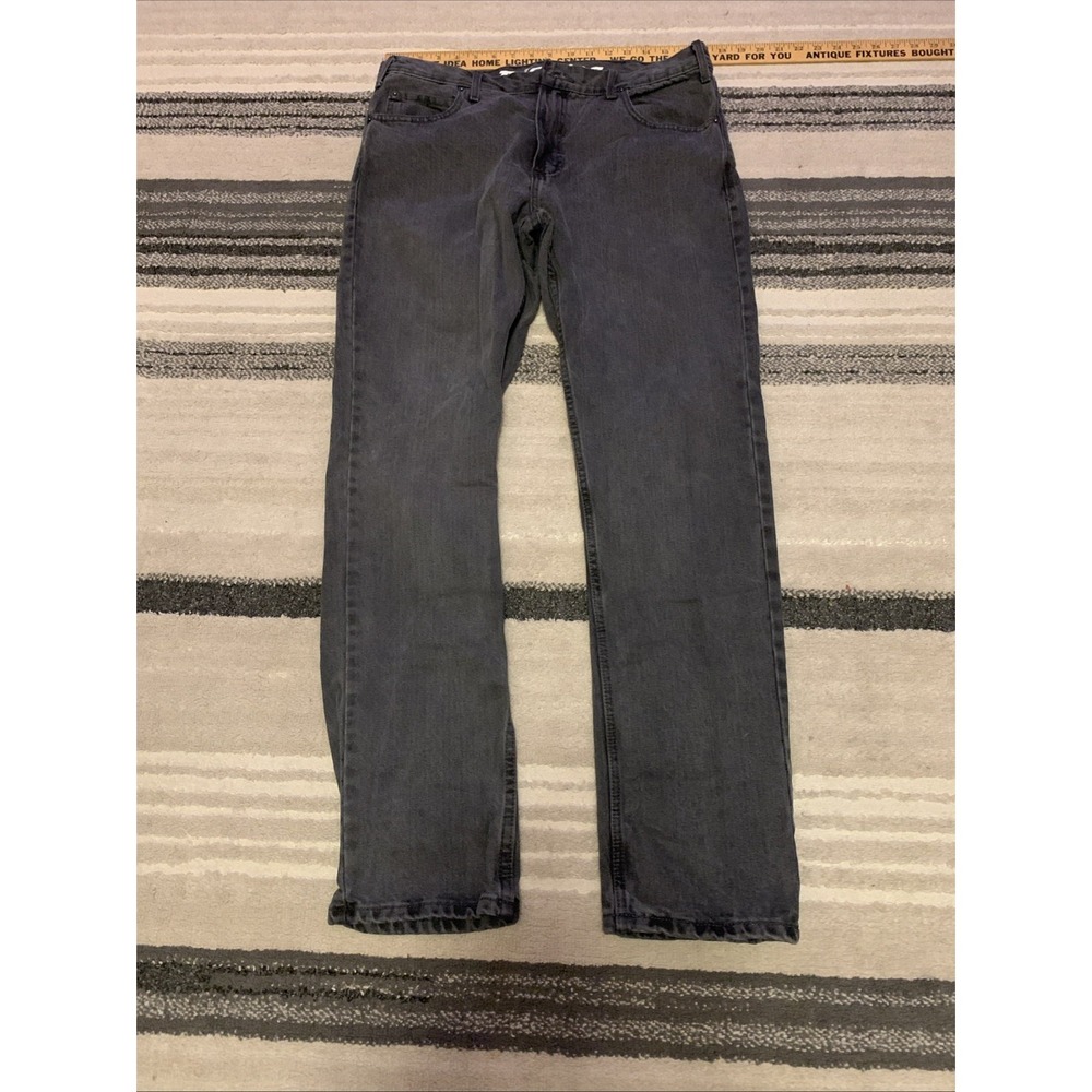 DICKIES Men's Dark Gray‎ SLIM Jeans Sz 34x32